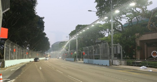 GP Singapuru 2015 - przygotowania