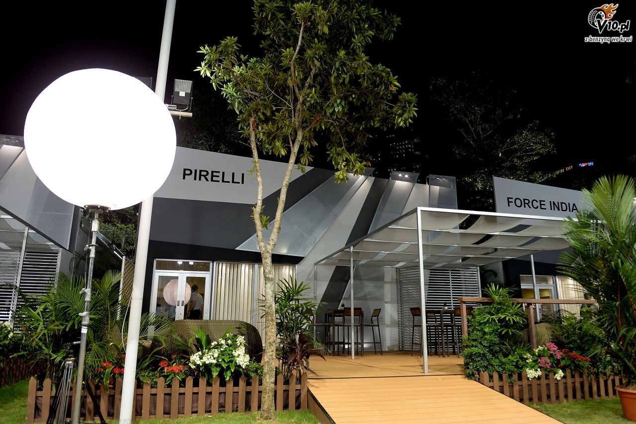 GP Singapuru 2015 - przygotowania