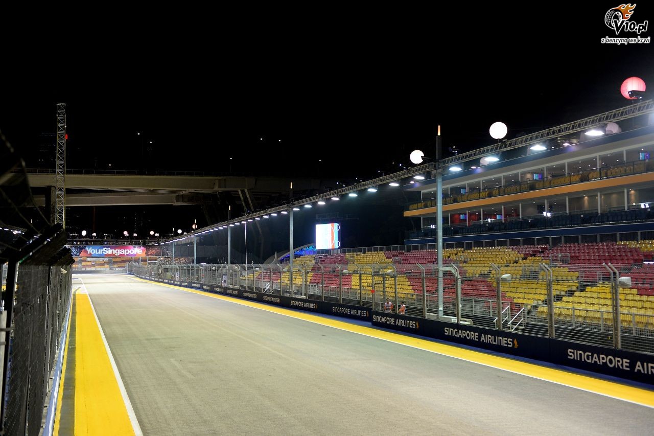 GP Singapuru 2015 - przygotowania