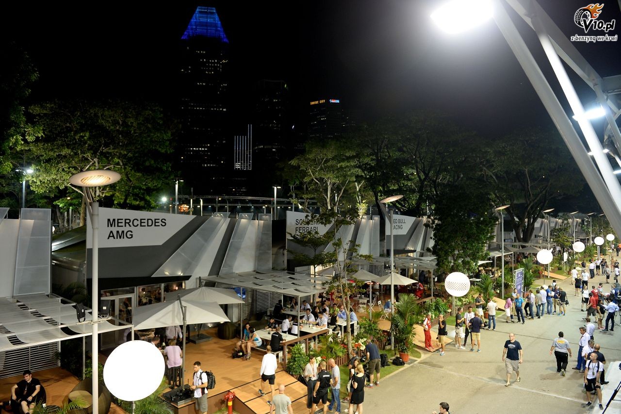 GP Singapuru 2015 - przygotowania