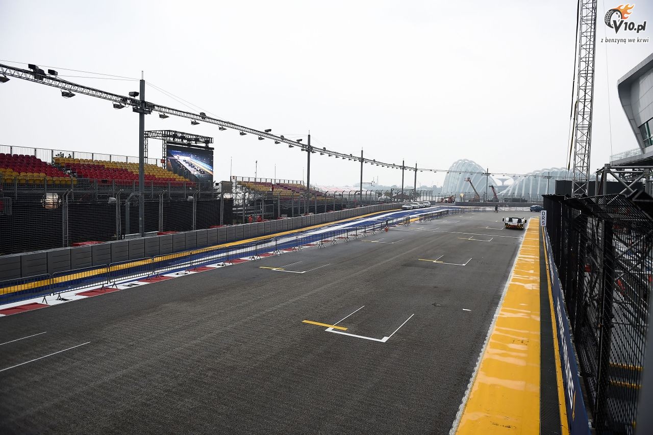 GP Singapuru 2015 - przygotowania