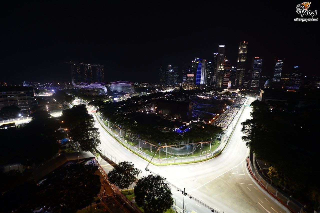 GP Singapuru 2015 - przygotowania