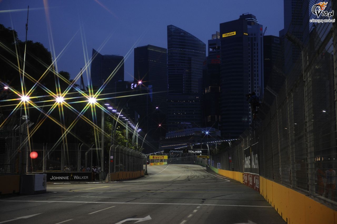 GP Singapuru 2015 - przygotowania