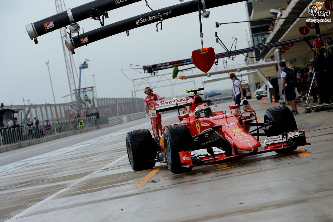 Raikkonen nie unikn delegacji na testy Pirelli