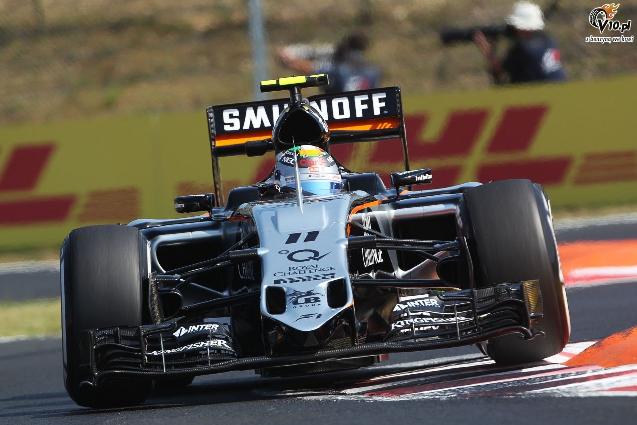 Force India obwinia krawniki Hungaroringu za wypadki Pereza i Hulkenberga
