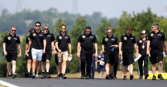 GP Węgier 2015 - przygotowania