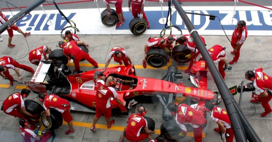 GP Włoch 2015 - przygotowania