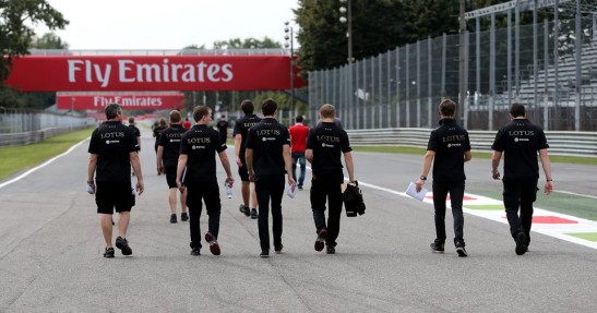 GP Włoch 2015 - przygotowania