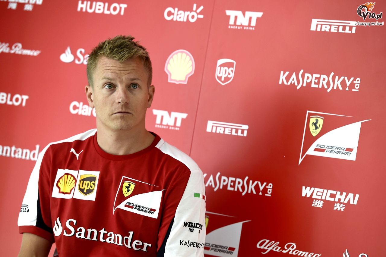Raikkonen przyzna si do winy z nieudanym startem w GP Woch