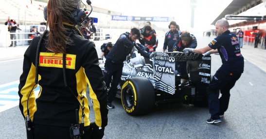 Testy F1 przed sezonem 2015 - Barcelona I - dzień 1/4