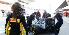 Hamilton narzeka na kamienne opony
