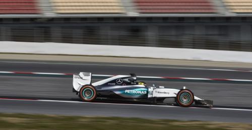 Wehrlein zauway wiksz moc usprawnionego silnika Mercedesa