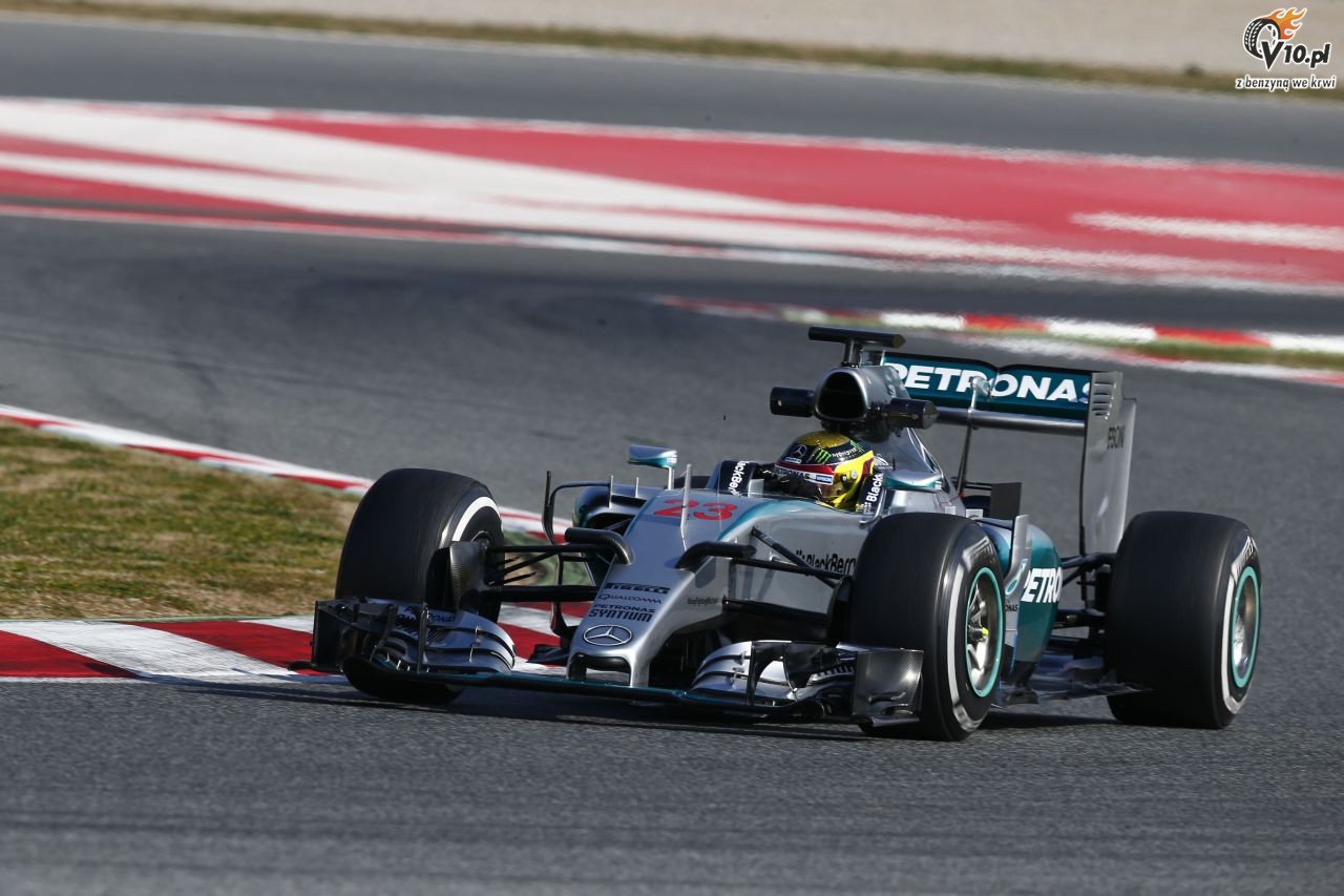 Wehrlein zauway wiksz moc usprawnionego silnika Mercedesa