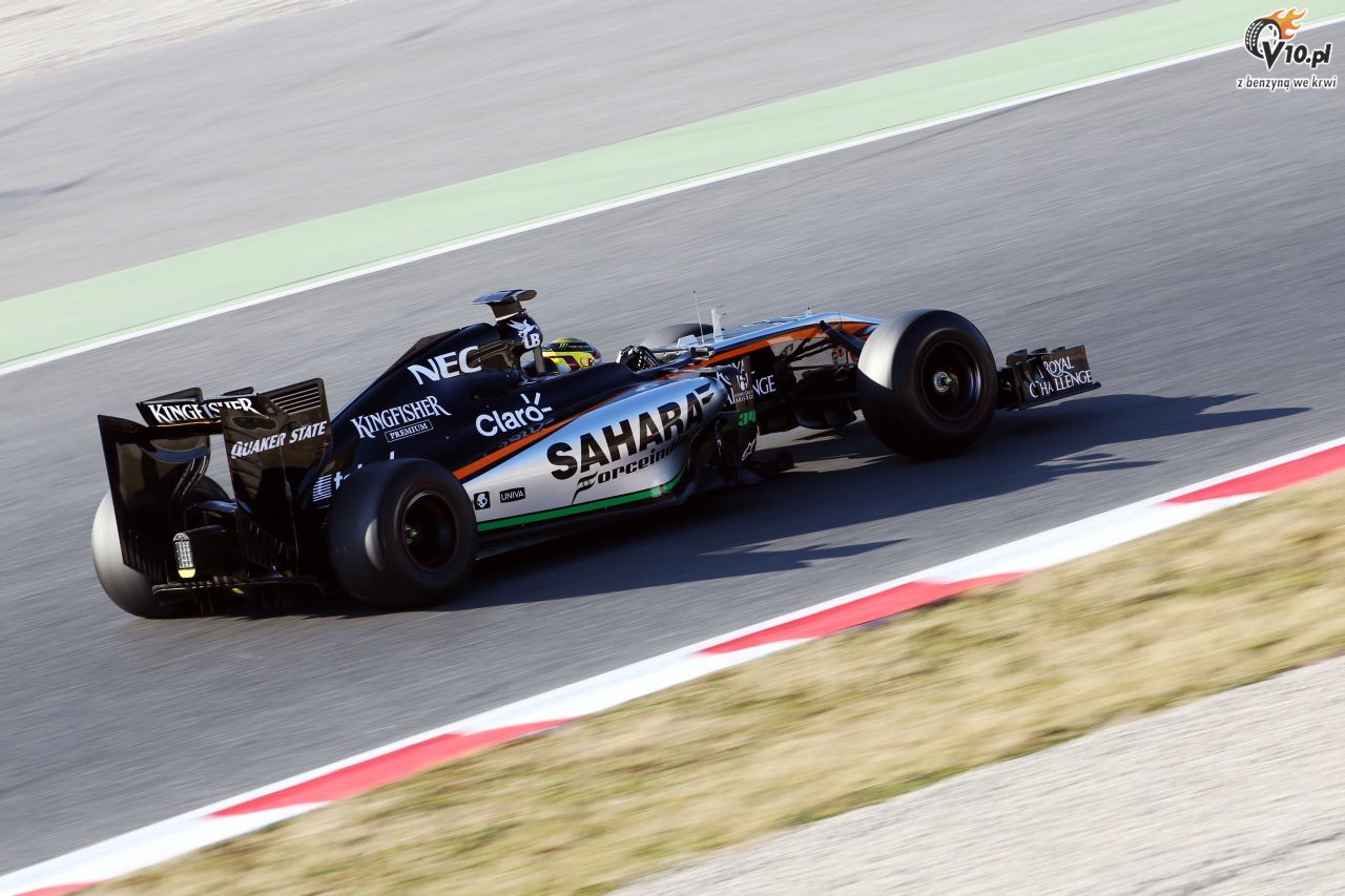Wehrlein zauway wiksz moc usprawnionego silnika Mercedesa