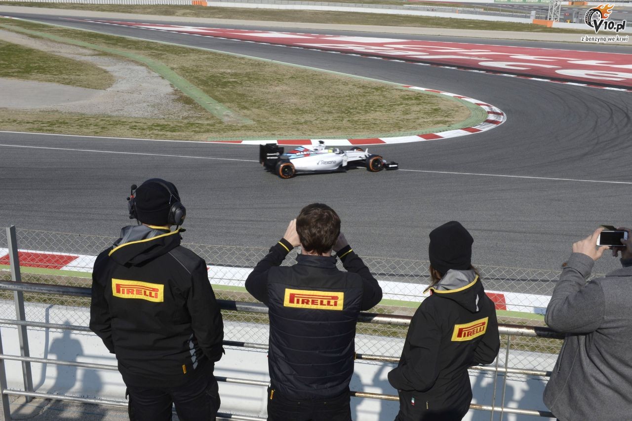 Testy F1 przed sezonem 2015 - Barcelona I - dzie 2/4