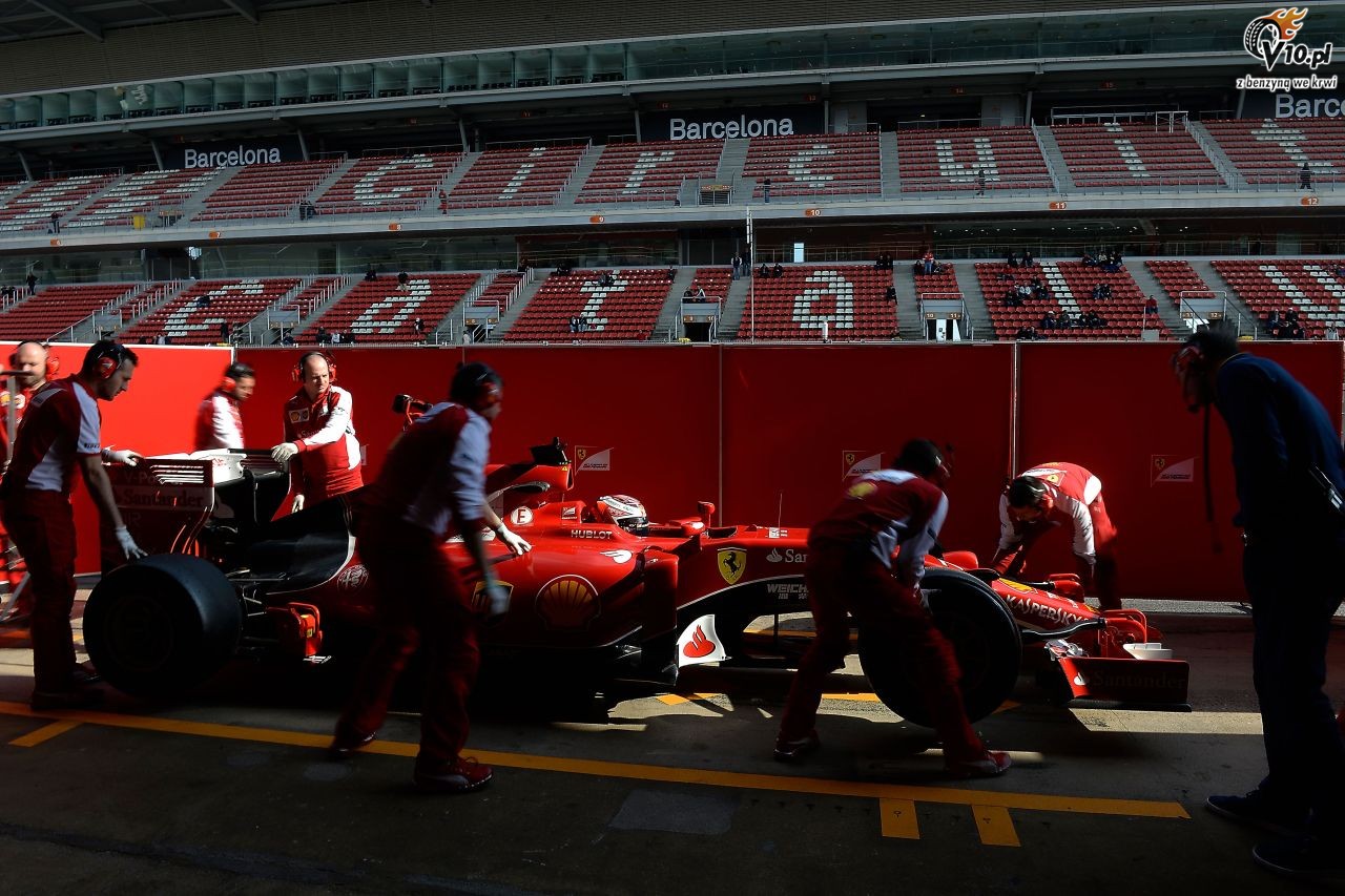 Testy F1 przed sezonem 2015 - Barcelona I - dzie 2/4