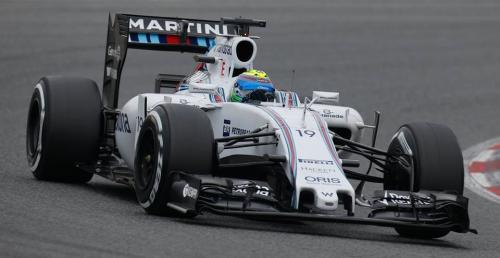 II testy F1 w Barcelonie: Massa przycisn pierwszego dnia