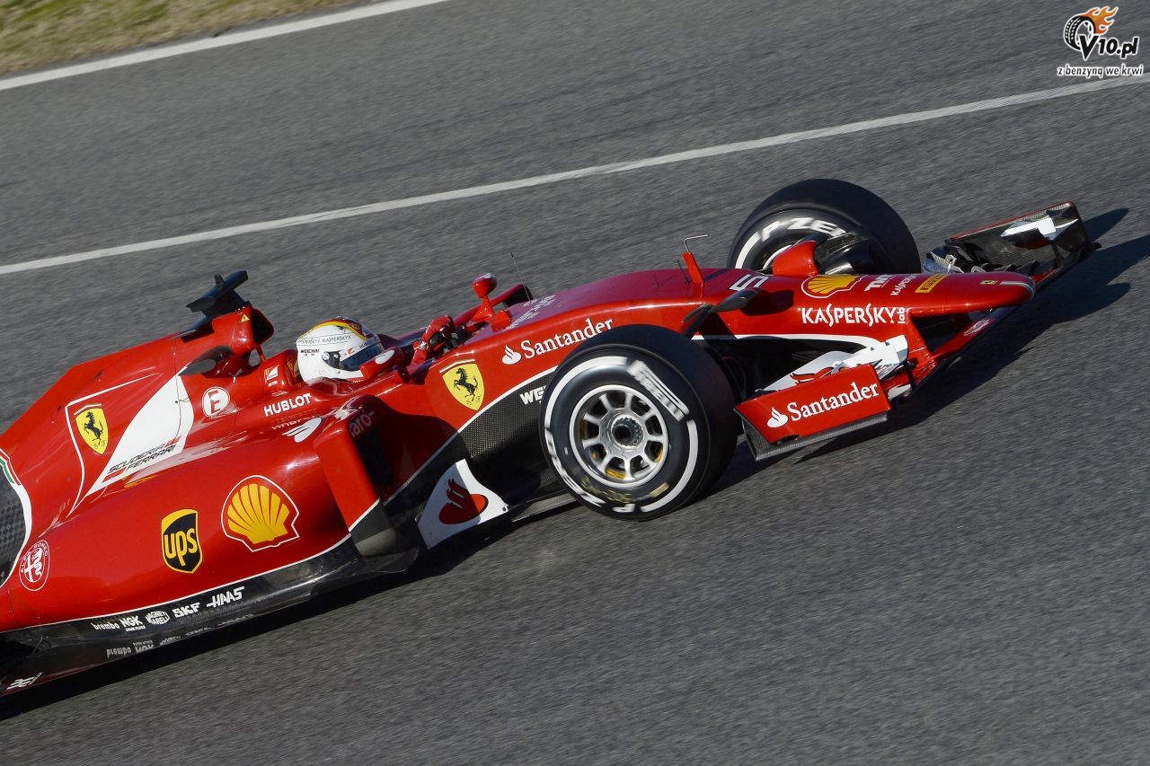 Vettel wybra imi dla bolidu Ferrari