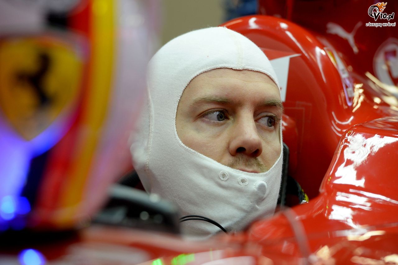 Vettel wybra imi dla bolidu Ferrari