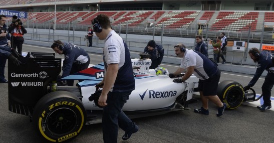 Testy F1 przed sezonem 2015 - Barcelona II - dzień 1/4