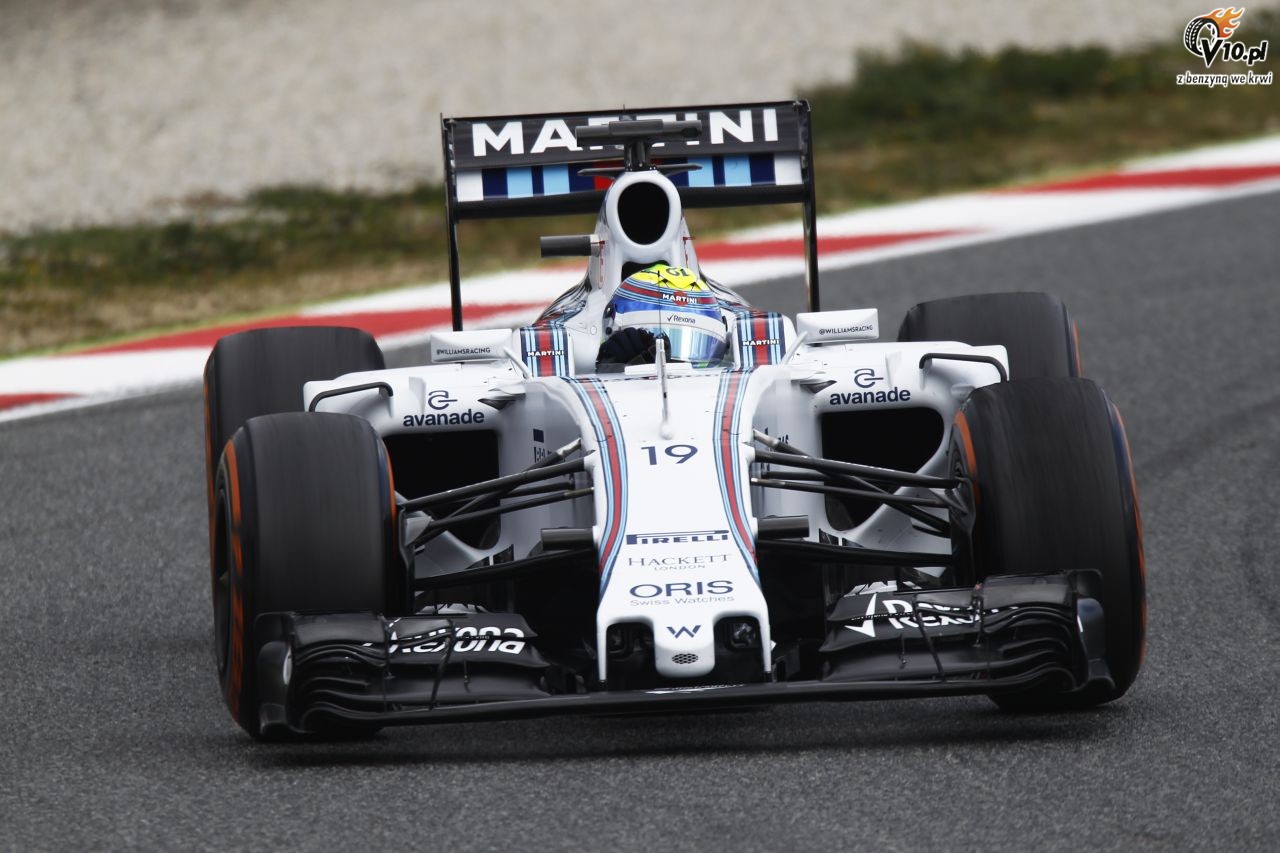 II testy F1 w Barcelonie: Massa i Raikkonen liderami na pmetku trzeciego dnia