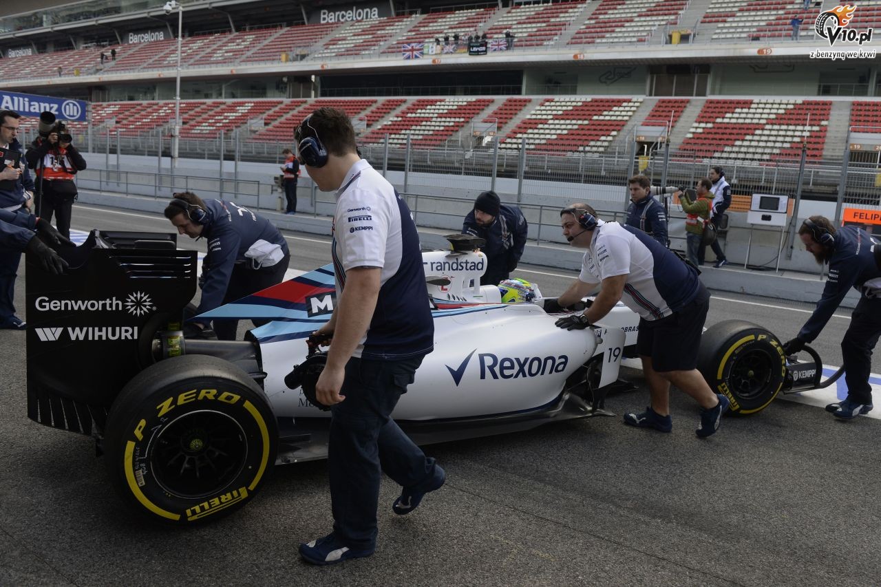 Testy F1 przed sezonem 2015 - Barcelona II - dzie 1/4