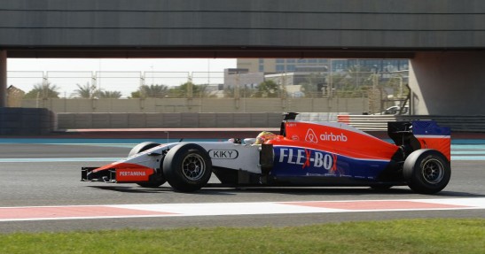 Testy opon w F1 po GP Abu Zabi 2015