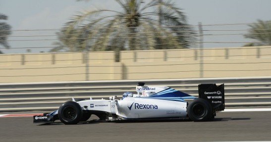 Testy opon w F1 po GP Abu Zabi 2015