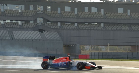 Testy opon w F1 po GP Abu Zabi 2015