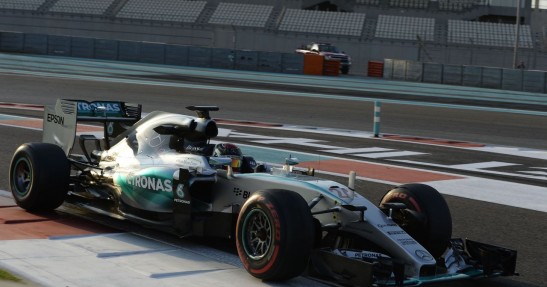 Testy opon w F1 po GP Abu Zabi 2015