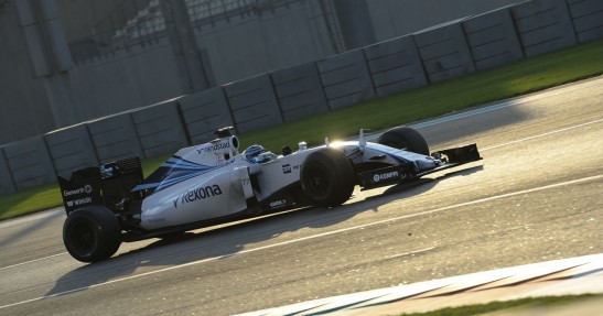 Testy opon w F1 po GP Abu Zabi 2015