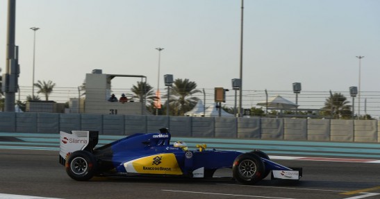 Testy opon w F1 po GP Abu Zabi 2015