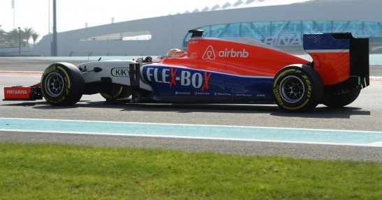 Testy opon w F1 po GP Abu Zabi 2015