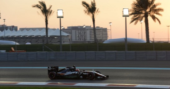 Testy opon w F1 po GP Abu Zabi 2015