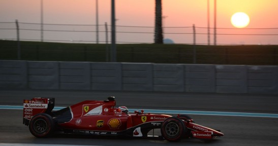 Testy opon w F1 po GP Abu Zabi 2015