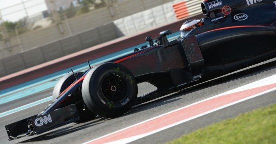 Testy opon w F1 po GP Abu Zabi 2015