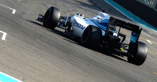 Testy opon w F1 po GP Abu Zabi 2015