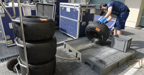 Testy opon w F1 po GP Abu Zabi 2015