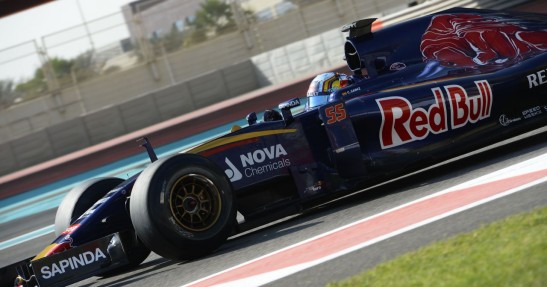 Testy opon w F1 po GP Abu Zabi 2015