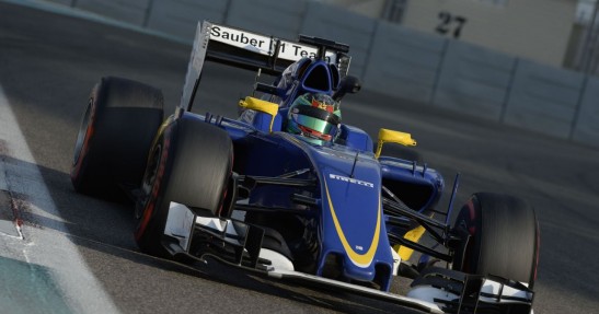 Testy opon w F1 po GP Abu Zabi 2015