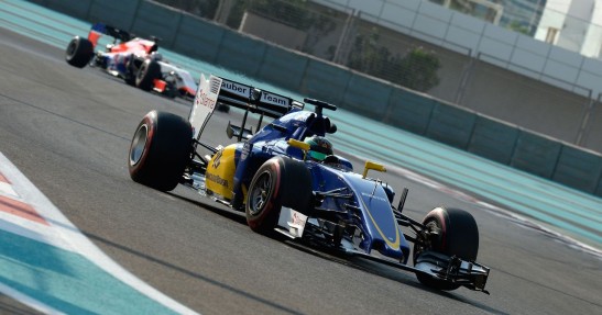 Testy opon w F1 po GP Abu Zabi 2015