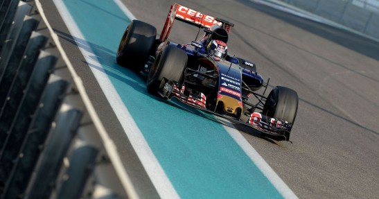 Testy opon w F1 po GP Abu Zabi 2015