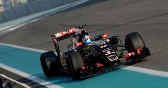 Testy opon w F1 po GP Abu Zabi 2015