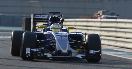 Testy opon w F1 po GP Abu Zabi 2015