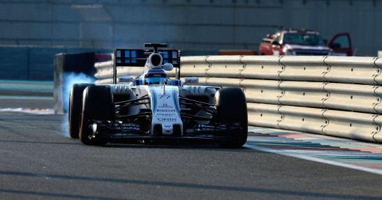 Testy opon w F1 po GP Abu Zabi 2015