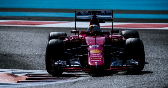 Testy opon w F1 po GP Abu Zabi 2015