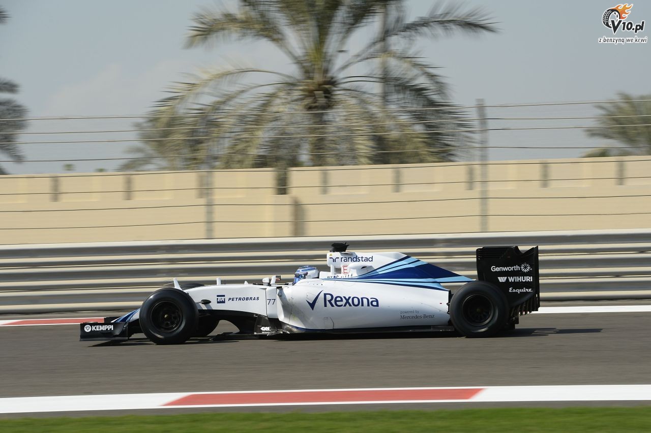 Testy opon w F1 po GP Abu Zabi 2015