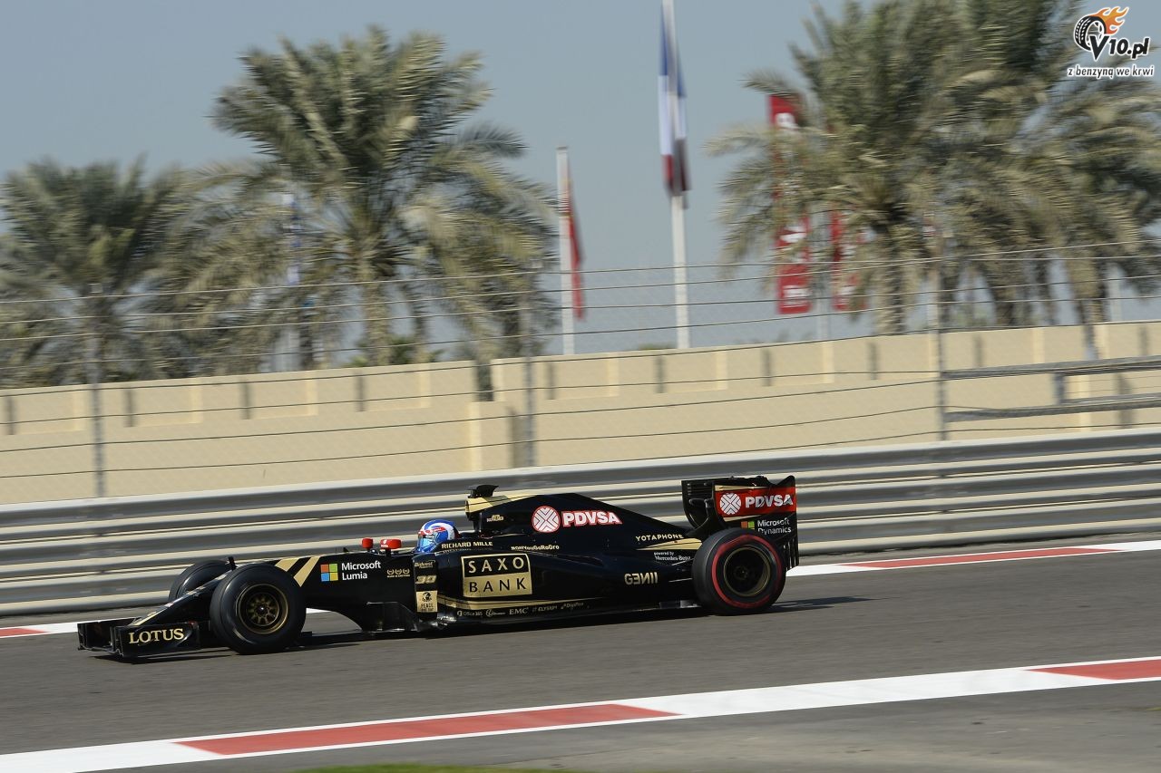 Testy opon w F1 po GP Abu Zabi 2015