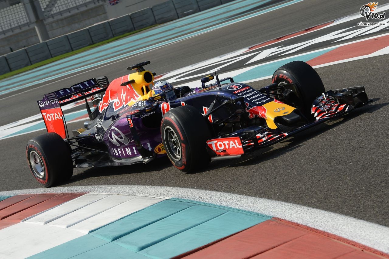 Testy opon w F1 po GP Abu Zabi 2015