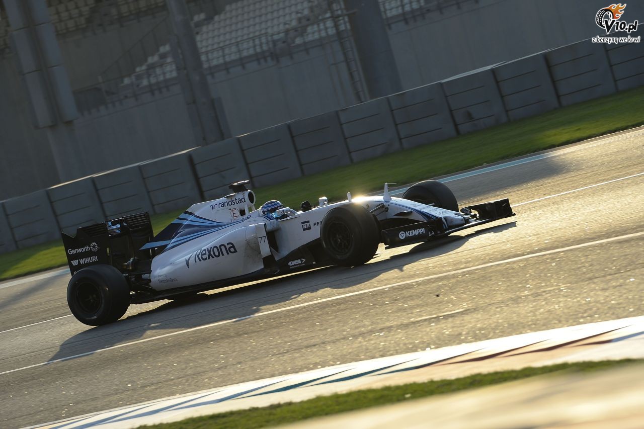 Testy opon w F1 po GP Abu Zabi 2015